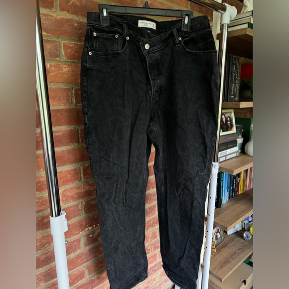 Abercrombie & Fitch Dad High Rise Curve Love 30 - Picture 5 of 9